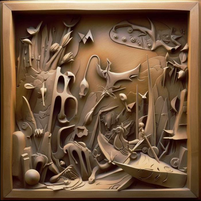 نموذج ثلاثي الأبعاد لآلة CNC 3D Art 